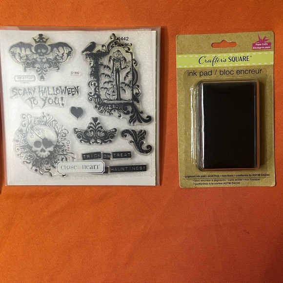 Halloween Stamp Set with Ink Pad - Picture 8 of 9